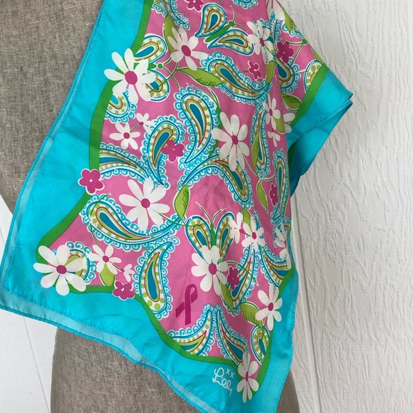 Limited Edition Lilly Pulitzer Silk Scarf - Picture 3 of 3